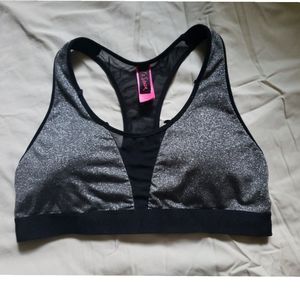 2/$20 Sparkly Grey Mesh Sports Bra